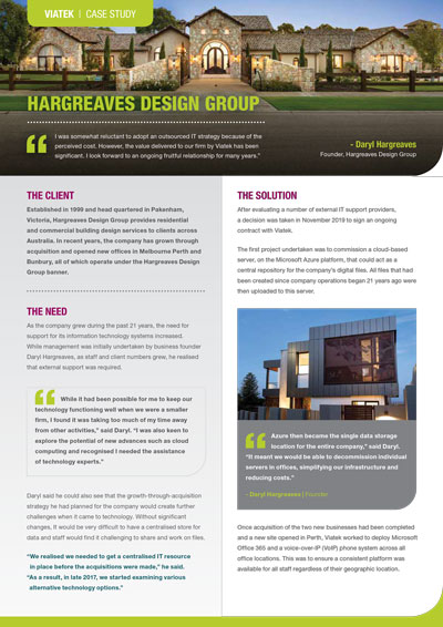 Hargreaves Design Group Case Study