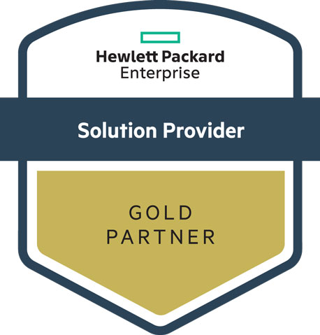 Hewlett Packard Enterprise Solution Provider Gold Partner